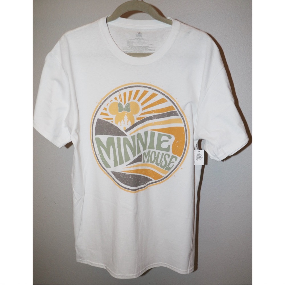 Disney Parks Minnie Mouse Sunrise Castle Graphic Tee